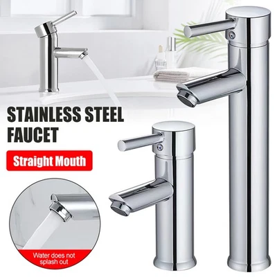 Vessel Sink Facuet Single Handle Tall Bathroom Sink Faucet Vanity Mixer Tap