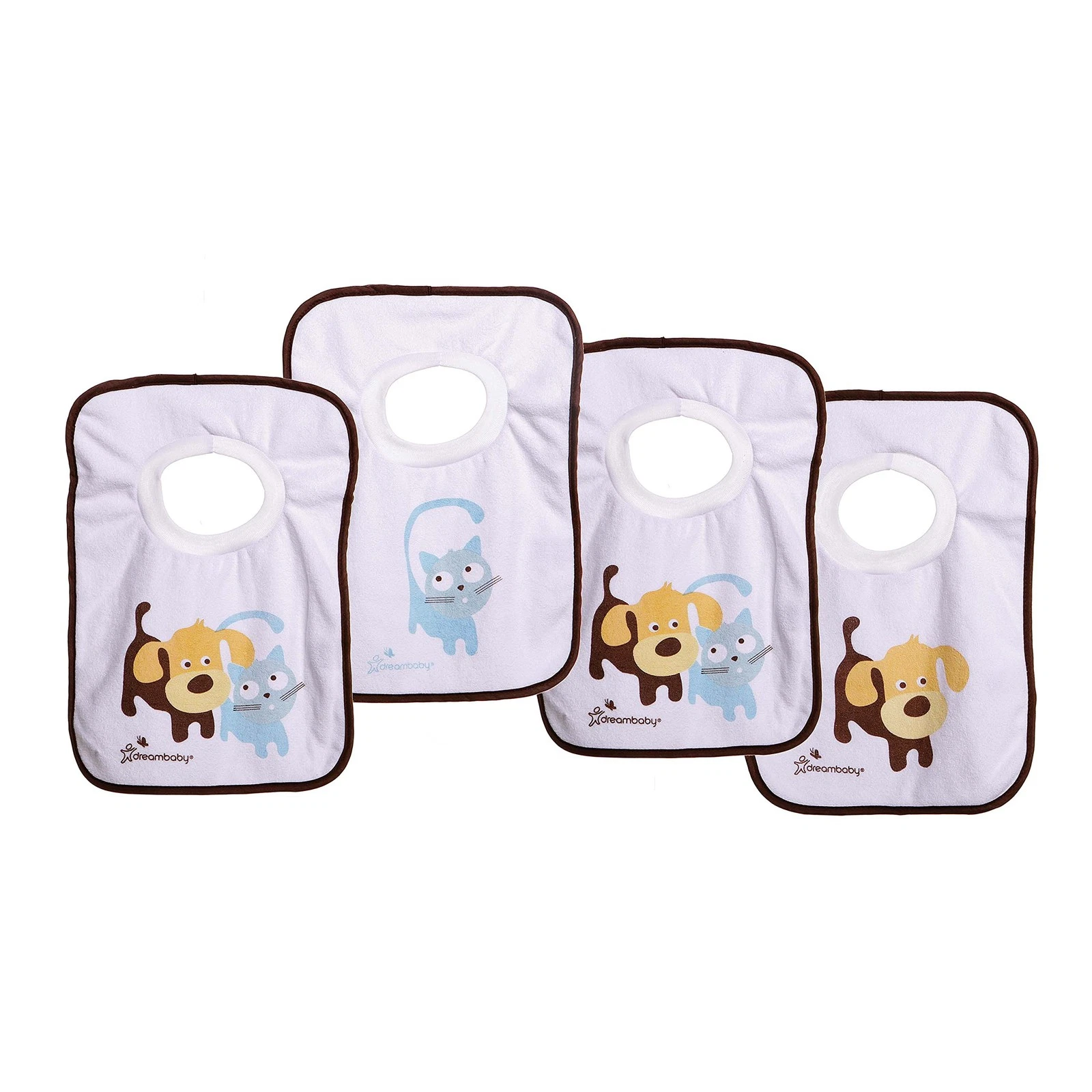 Terry Cloth Cotton Pullover Baby Bibs for Teething Feeding and Drooling - Sup...