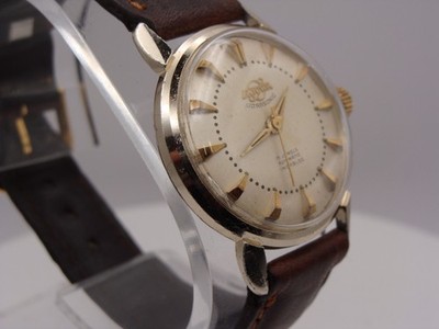 Enicar Seapearl ultrasonic 17j Brevet 98243 vintage Swiss watch