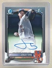 Jonah Tong 2025 Bowman Chrome #CPA-JTO Auto 1st RC