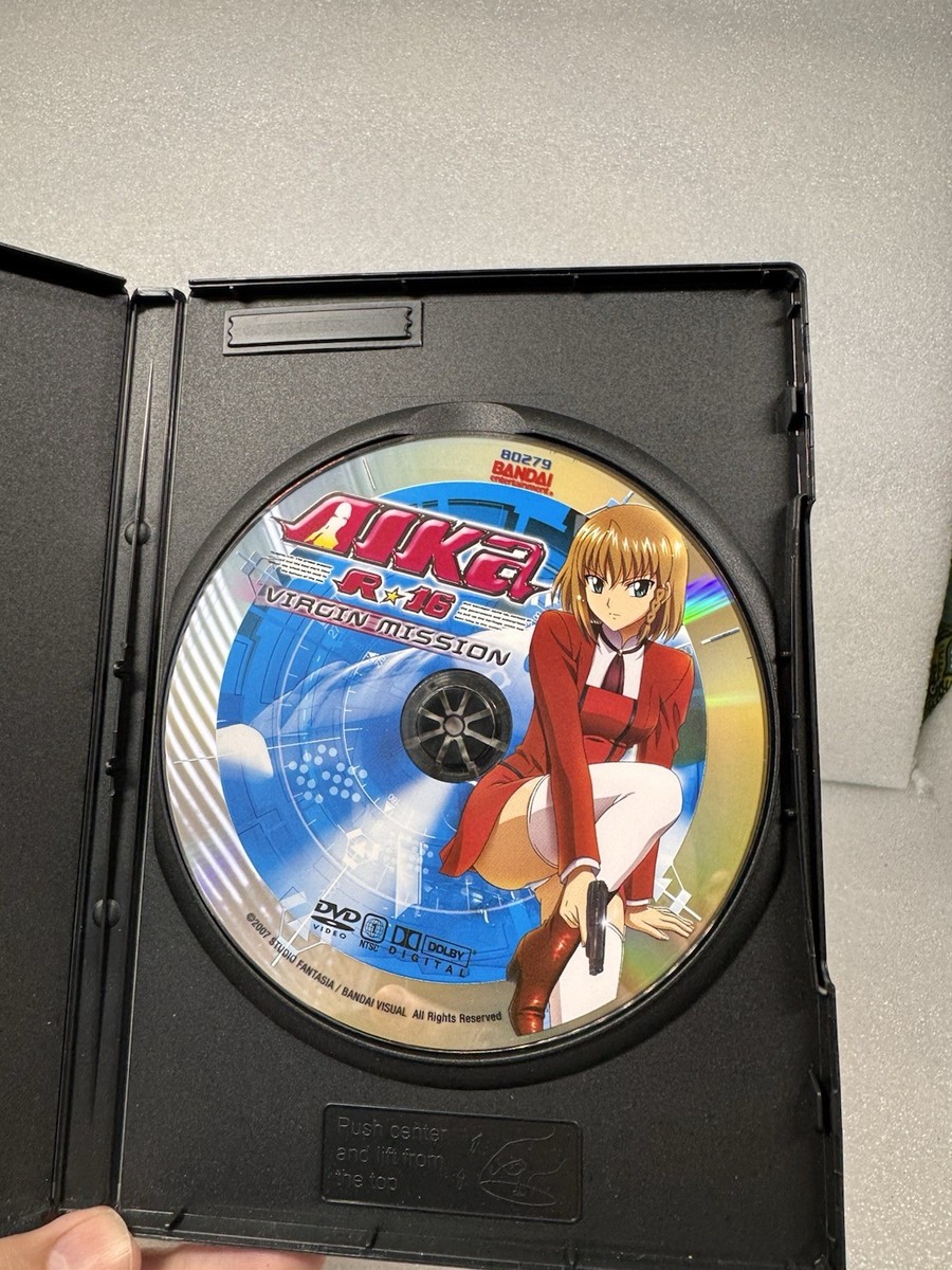 AIKa　ZERO　dvd Aika R-16 - Virgin Mission (DVD, 2008) Anime Bandai & Aika