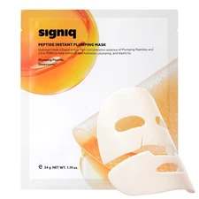 signiq Peptide Instant Plumping Mask, Embossed Hydrogel Lifting,... 