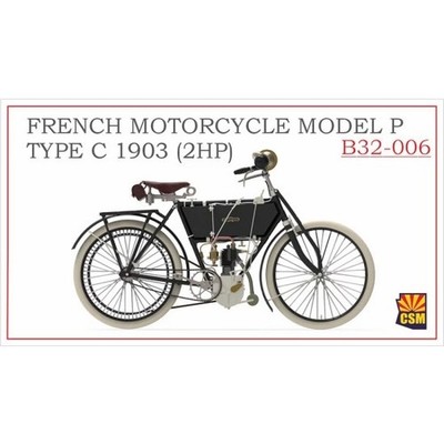 Copper State Models 1/32 3D Resin B32-006 French Motorcycle Model P Type C 1903