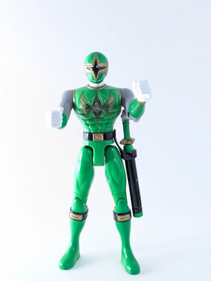 Power Rangers Ninja Storm Ninja Flash "Green Samurai Ranger" Foto 3 de 4
