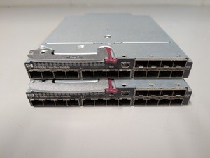 HP 504624-001 10GbE Pass-Thru Module for C7000 C3000 Blade Enclosure - Qty 2