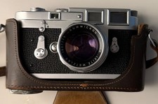 Leica M3 Single Stroke SS Excellent Condition CLA  d Camera Body  Original Case