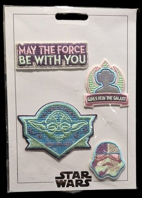 Disney Parks Iron On Patch - Patche-D Star Wars ''May the Force Be with You'' 