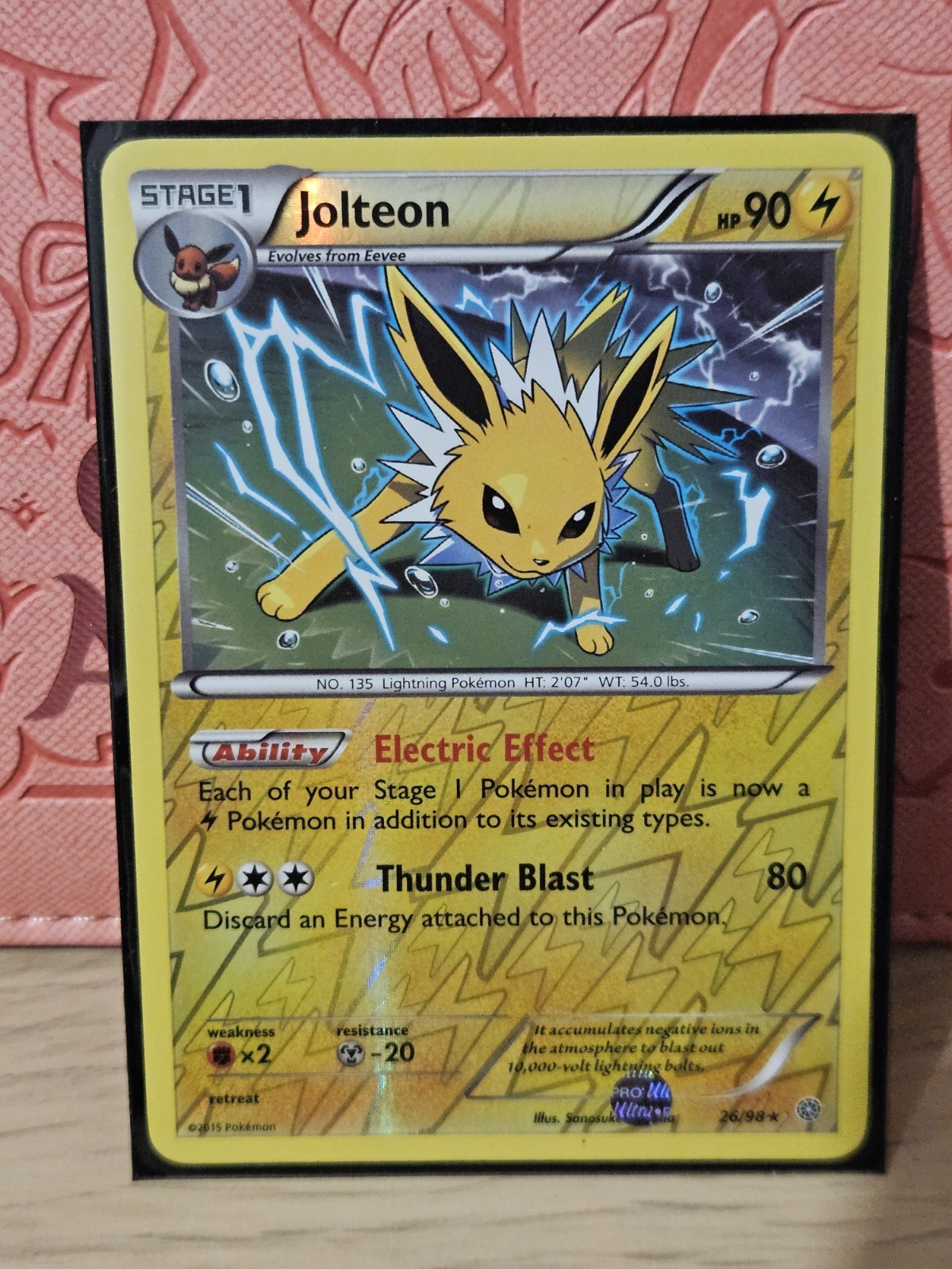 Jolteon | 26/98 | Ancient Origins | REVERSE HOLO | Pokemon Card Tcg Card Lp