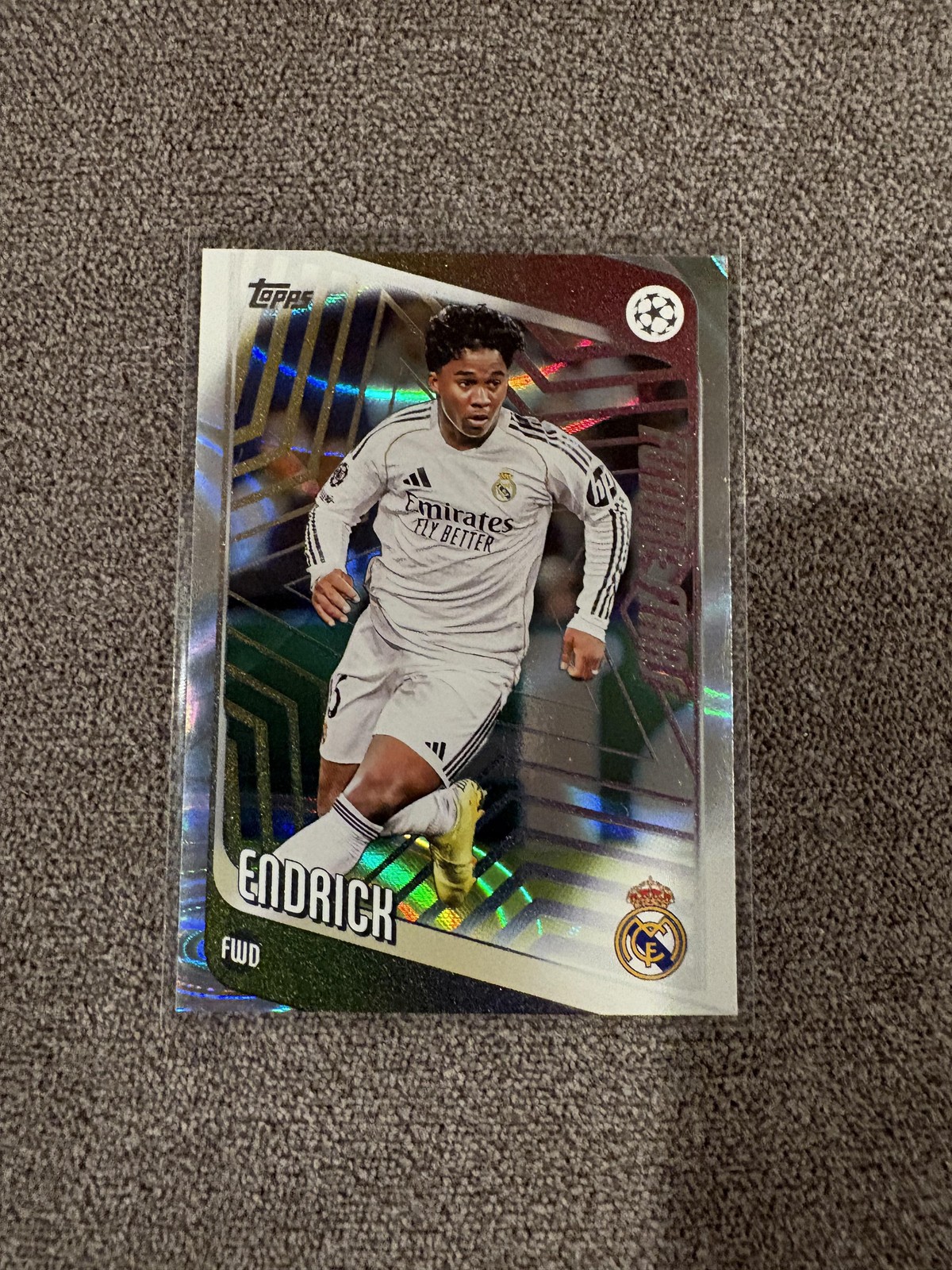 2025-26 Topps UEFA Club Competitions - Holo Foil #86 Endrick