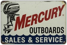 Mercury Outboards Tin Metal Signs Home Dcor Vintage Mercury Outboards Sales S Mercury Outboards Tin Metal Signs Home Dcor Vintage Mercury Outboards Sales S