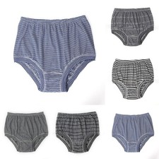 Slip homme en coton avec coupe stretch taille haute style rétro vintage