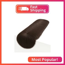 FabricLA Dark Brown Faux Fur Accent Cut 12 x 24 Inches with Rounded Edges for Ho
