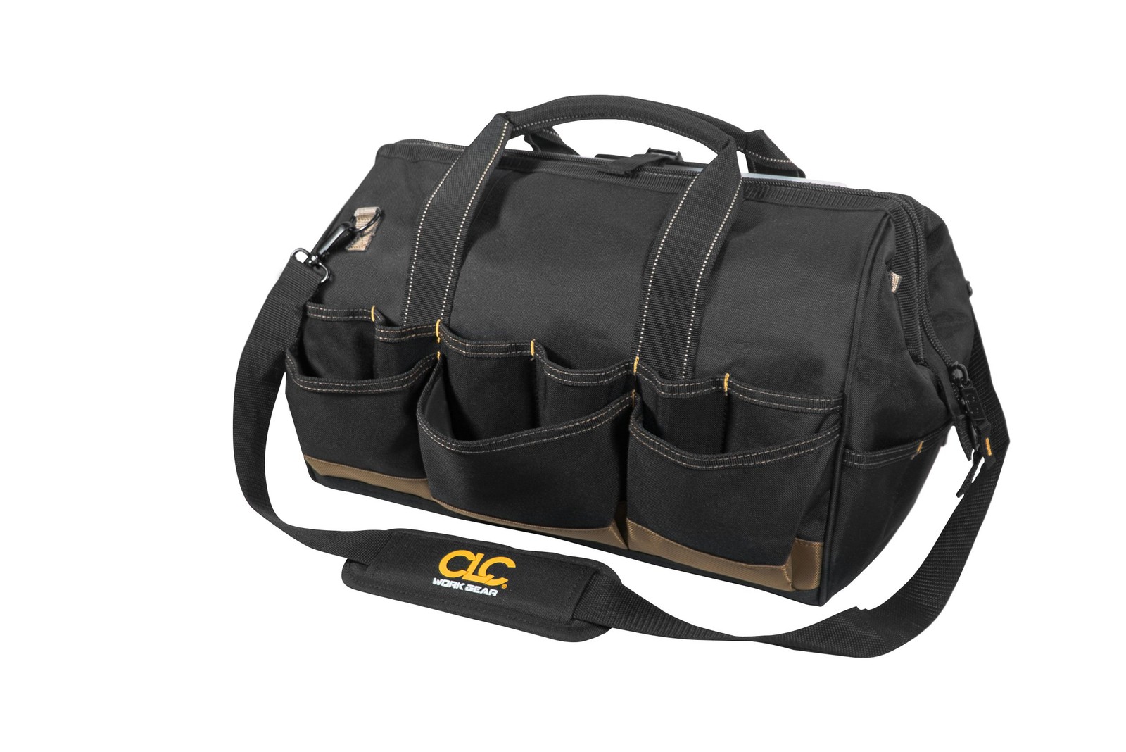 CLC Custom Leathercraft 1535 Tote Bag with Plastic Tray, 18 in., 37 Pocket