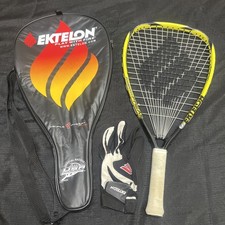 Ektelon Racquetball Racquet Powering Freak Oversize 105 Plus Cover Glove
