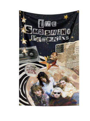 SMASHING PUMPKINS Flag 3x5Ft SMASHING PUMPKINS Banner SMASHING