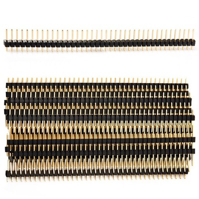 Chanzon Pin Header Strip for Arduino Gpio 40 pin x 10pcs Male Headers Pins St...