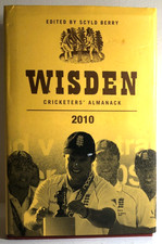 Wisden 2010 Cricketers Almanack Hardback Book 147 Edition Dust Cover Cricket