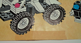 Plan # 1621 : Lunar MPV Vehicle de Futuron.  TR&Egrave;S RARE !!!   Vintage.