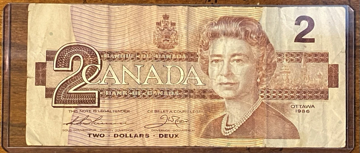 Circulated 1986 Bank of Canada Paper Money for sale | eBay