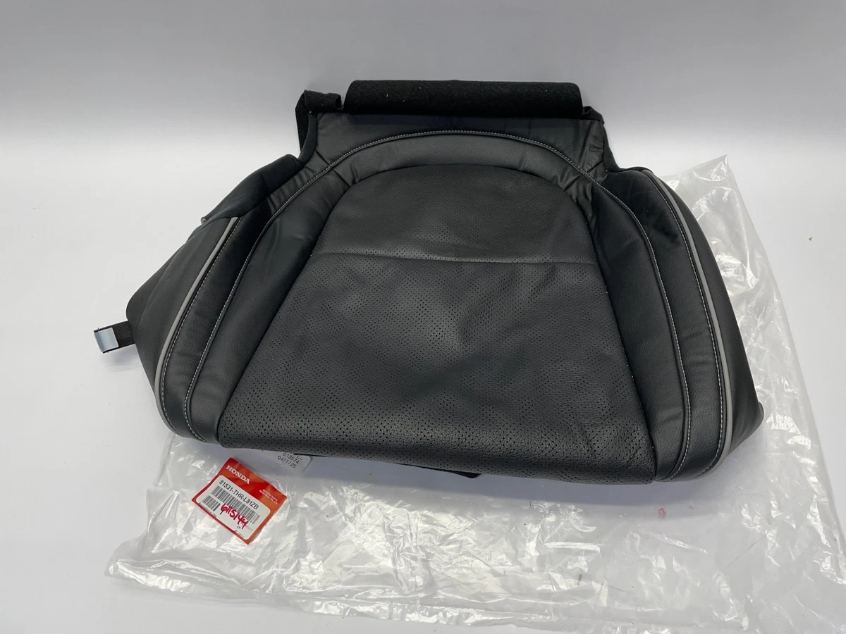 Cubierta De Reposabrazos Para Honda Odyssey 2005-2010 - Piel Sintética Gris Oscuro, Autoadhesiva