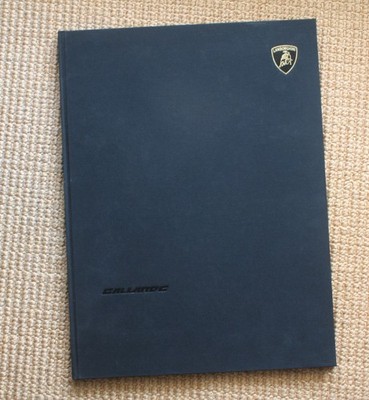 Lamborghini Gallardo Human Brain Großformat-Vollfarbbroschüre 2003
