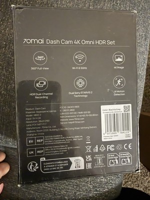 starvis 2 70mai dash cam set