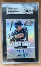 2013 Panini Prospects Signature#33 Aaron Judge Silver Prizm On Card Auto SGC9/10