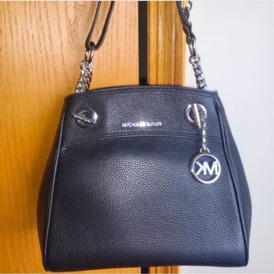   Michael Kors Jet Set Chain Legacy Shoulder Bag Black