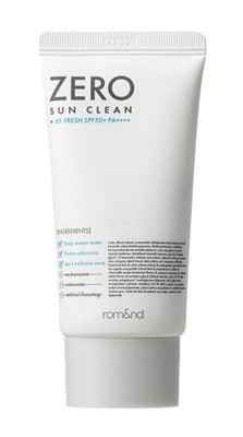 rom&nd ZERO SUN CLEAN SPF50+ PA++++ Daily Sunscreen 01 Fresh Non Greasy 50ml