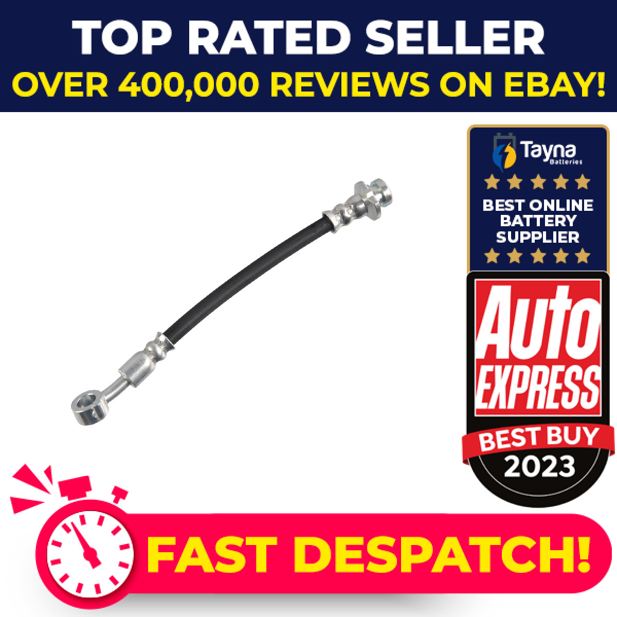 Brake Hose fits NISSAN QASHQAI J11 2.0 Rear Outer, Left 2014 on MR20DD Hydraulic