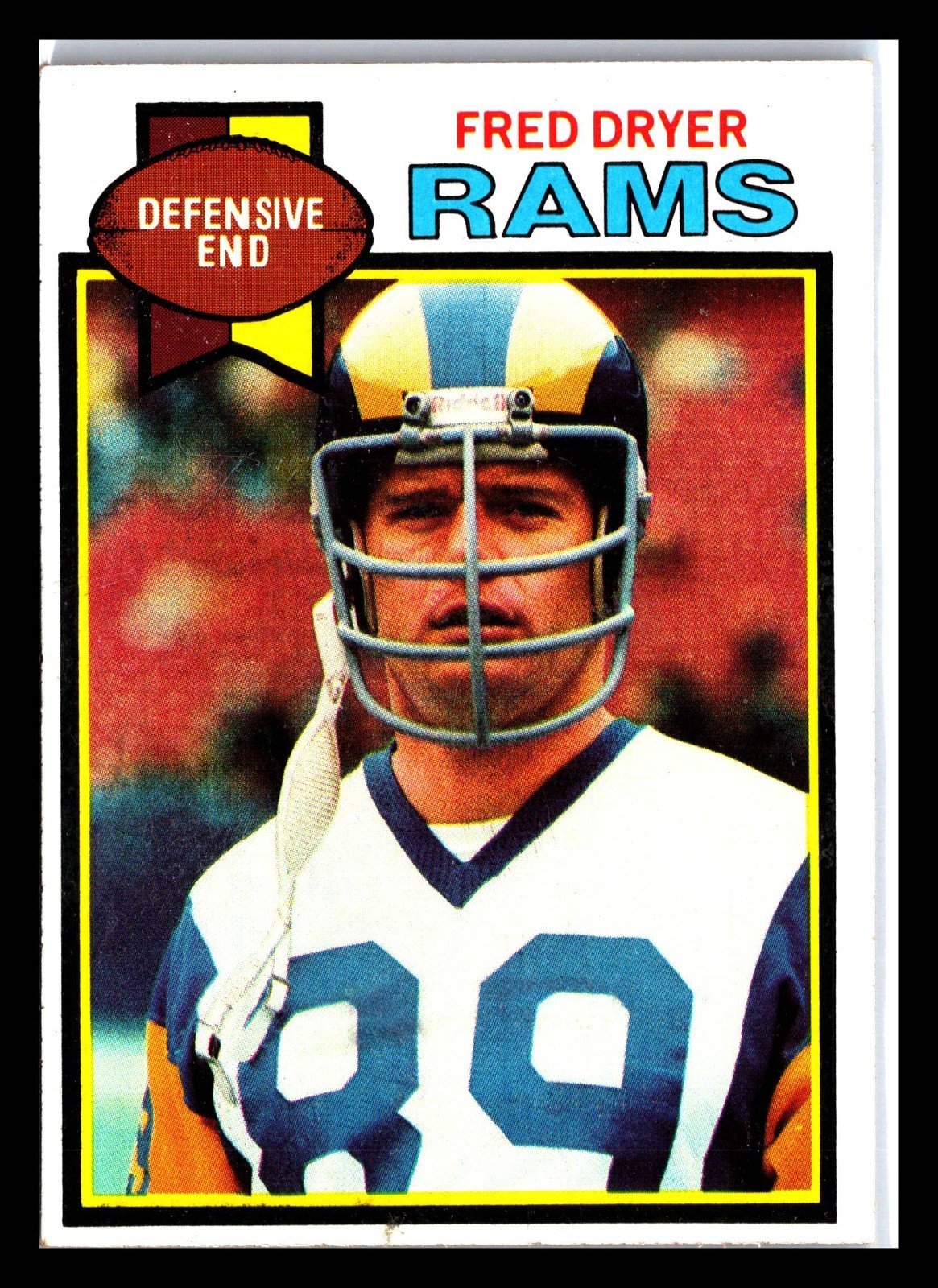 Fred Dryer #453 Football Cards 1979 Topps trading card — raw and PSA graded price guide