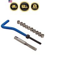 Helical Thread Repair Kit for Metal, 304 Stainless Steel Wire Threaded Insert...