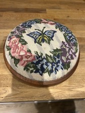 Floral Small Footstall