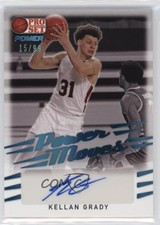 2021 Leaf Pro Set Power Moves Platinum Spectrum Foil 15/99 Kellan Grady Auto 0b2