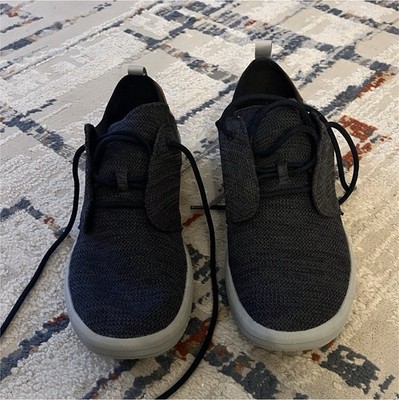 Merrell Black Gray Knit Low Top Lace-Up Men display picture 2