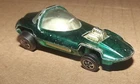 Vintage Hot Wheels 1967 Redline Silhouette Green