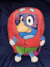 BLUEY - BACKPACK 11 inch Bluey Plush Bag book Bag Grannies BLUEY NEW
