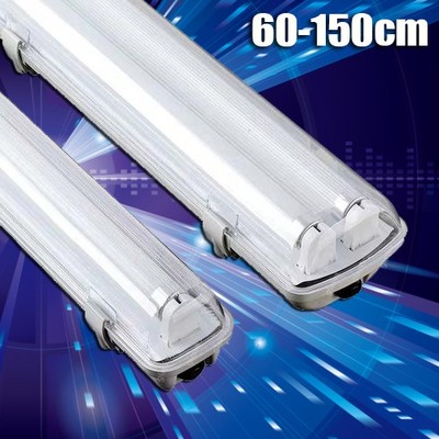 LED Feuchtraumleuchte Leuchtstofflampen Neonröhre Bad Röhrenlampe 60/120/150cm