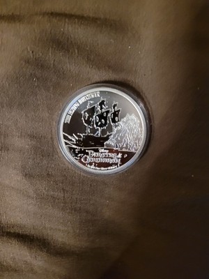 Silbermünze Fluch der Karibik Davy Jones The Flying Dutchman 1oz. Niue 2021