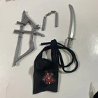 Vintage He-Man MOTU Ninjor Accessories Hood, Bow, Sword, Nun-Chucks ORIGINAL!