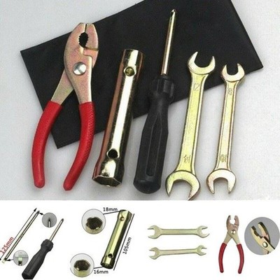 Ergonomic Motorcycle Spanner and Screwdriver Kit Comfortable Grip Easy to Use