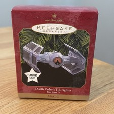 Hallmark 1999 Star Wars Darth Vader's TIE Fighter