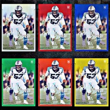 2019 Panini Chronicles - Luminance Update Rookies Brian Burns Rainbow (RC) SP