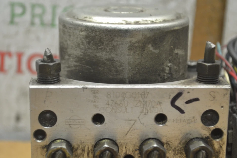 2007-09 日产 Quest ABS 防锁制动泵控制 47660ZM70A 模块 615-12B6 — 第 2/4 张图片