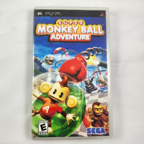 Super Monkey Ball Adventure Sega Sony PSP UMD Disc Only