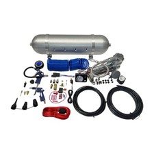 Onboard Air System 4 Gallon Aluminum Tank Digital Gauge Viair 444c Compressor Onboard Air System 4 Gallon Aluminum Tank Digital Gauge Viair 444c Compressor