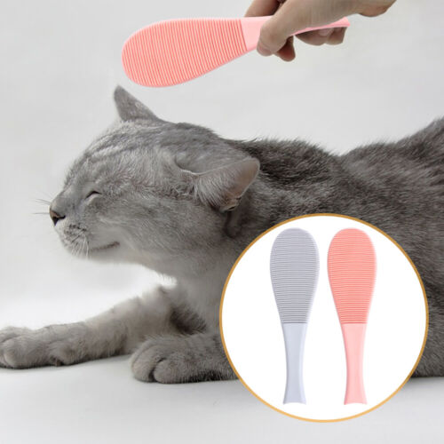 2 Pcs Cat Grooming Comb Slicker Brush Shedding Kittens Pet Supplies Fish Shape - Afbeelding 1 van 12