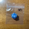 🎲 MTG d20 Spindown 20-sided Life Counter die dice - Kaldheim - KHM - Blue - 083