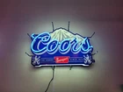 Coors Light Banquet Mountain Beer 20"x16" Neon Sign Lamp With HD Vivid Printing