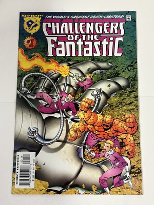 CHALLENGERS OF THE FANTASTIC #1 1997 NEAR MINT AMALGAM COMICS b-489